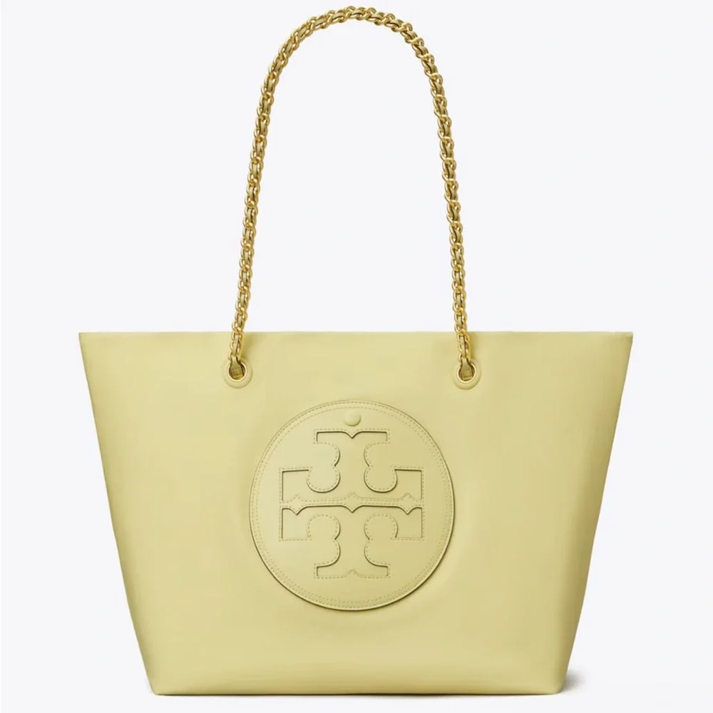 Tory Burch Ella Leather Chain Tote Bag